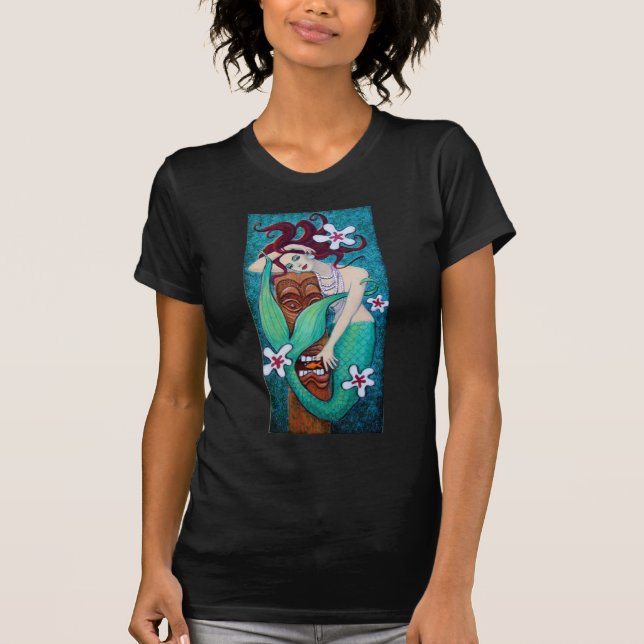 Mermiads Tiki Gott T-Shirt (Vorderseite)