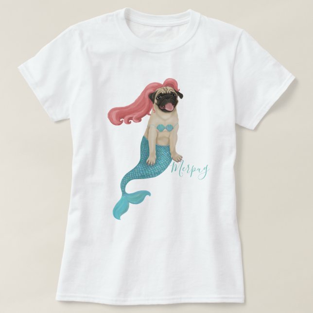 Merpug-T - Shirt (Design vorne)