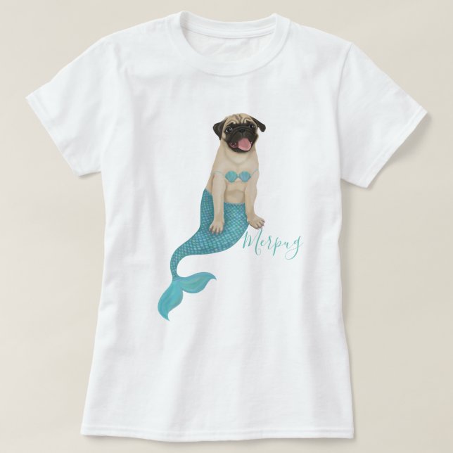 Merpug T-Shirt (Design vorne)