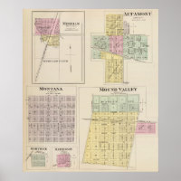 Merriam, Altamont, Montana, Mound Valley, Kansas