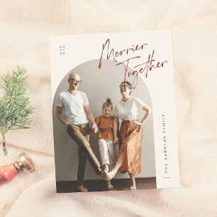 Merrier Together Arch Foto Weihnachten