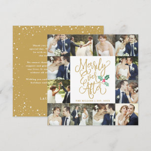 Merrily Ever After Mariage Vacances 12 Carte Photo
