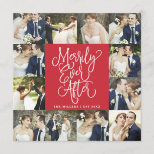 Merrily Ever After Mariage Vacances 12 Cartes Phot