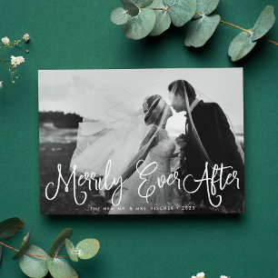 Merrily Jamais après la nouvelle mariée Carte phot