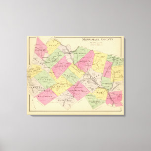 Merrimack County Leinwanddruck