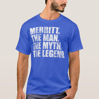 Merritt-Familienname Merritt Nachname Merri T-Shirt