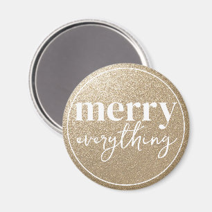 Merry alles Golden Texture Magnet