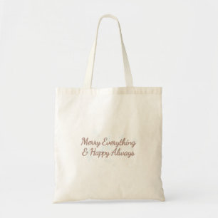 Merry Alles & Happy Immer, Urlaub Wärme, Tragetasche