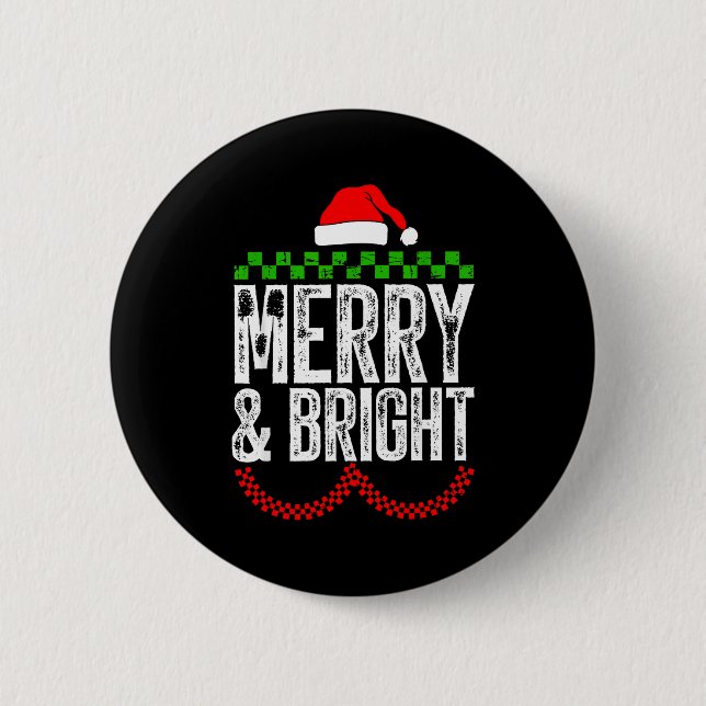 Merry &amp; Bright Moody &amp; Uptight Matching Co Button (Vorderseite)