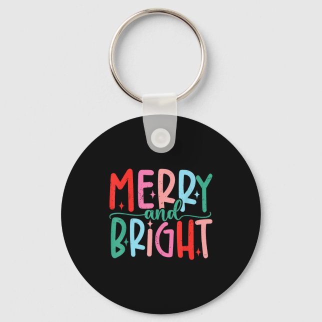 Merry &amp; Bright Moody &amp; Uptight Matching Co Schlüsselanhänger (Vorderseite)