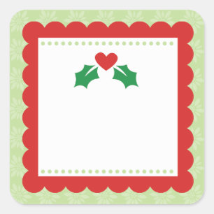 Merry and Bright Aufkleber