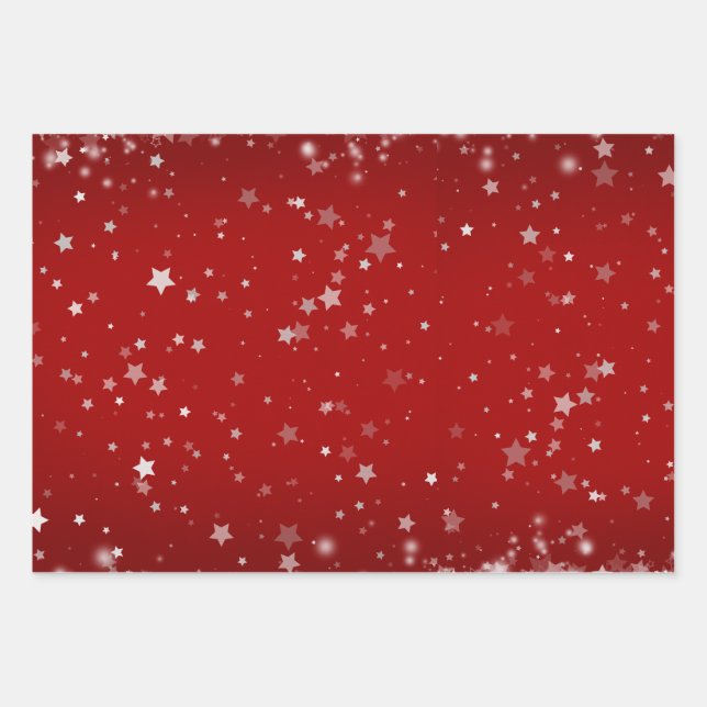 Merry and Bright Christmas Geschenkpapier Set (Vorderseite)