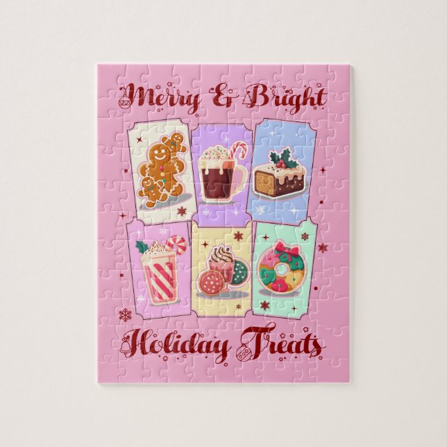 Merry and Bright Holiday Treats Christmas Dessert (Vertikal)