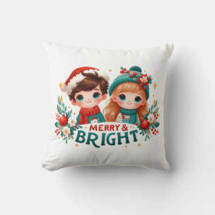 Merry and Bright Kissen
