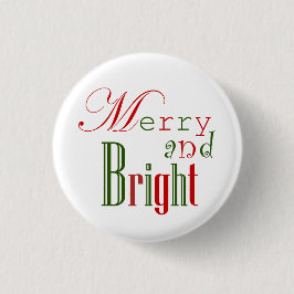 Merry and Bright, Red 'n Green Button