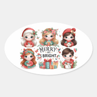 Merry and Bright Stickers