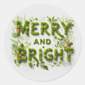 Merry and Bright Stickers