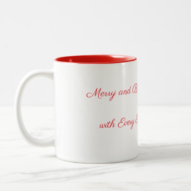 Merry and Bright Tasse (Links)