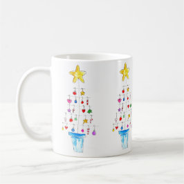 Merry and Bright Tree Kaffeetasse