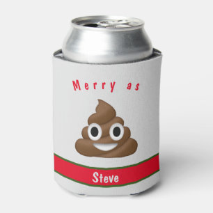 Merry As Kack Holiday mit Namen Dosenkühler