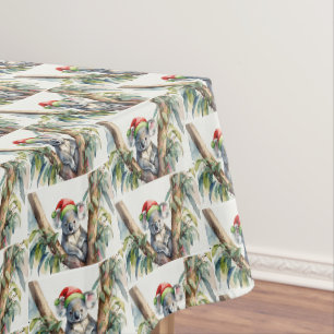 Merry Aussie Christmas Koala Tischdecke