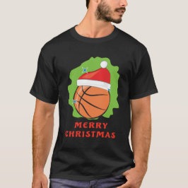 Merry Basketball Christmas - Funny T-Shirt