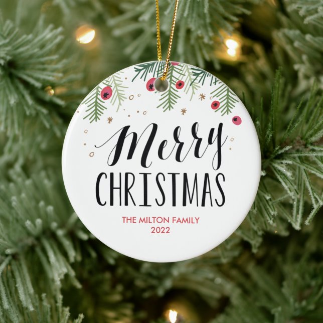 Merry Berry Collection Keramik Ornament (Baum)