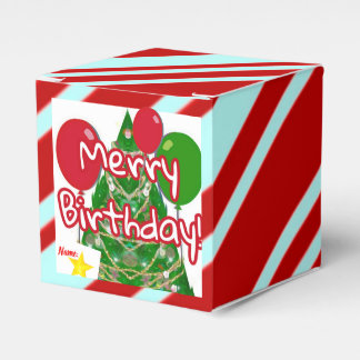 Merry Birthday Geschenkschachtel