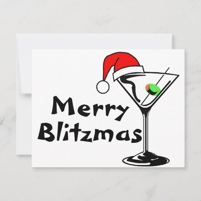 Merry Blitzmas Weihnachten (Vorderseite)