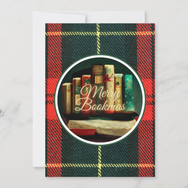 Merry Bookmas, Leser und Weihnachten buchen (Vorderseite)