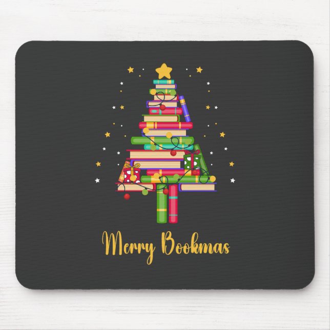 Merry Bookmas Mousepad (Vorne)