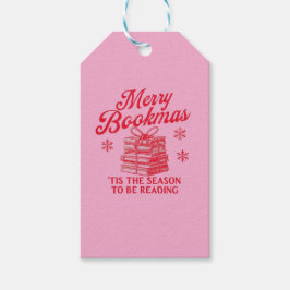 Merry Bookmas 'tis the season to be reading  Geschenkanhänger