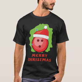 Merry Bowling Christmas - Funny T-Shirt
