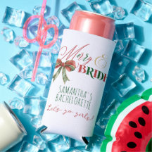 Merry & Bride Winter Christmas Bride Bachelorette