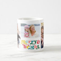Merry & Bright Adorable Familienweihnachtsfest Fot