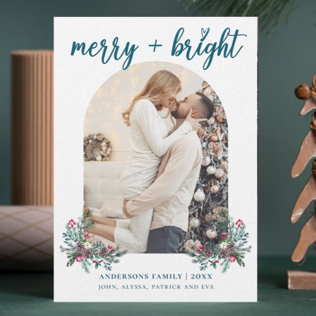 Merry Bright Arch Foto botanische Weihnachten (Von Creator hochgeladen)