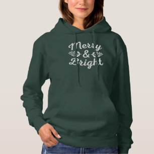 Merry & Bright Christmas Hoodie