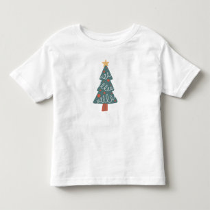 Merry & Bright Christmas Kleinkind T-shirt