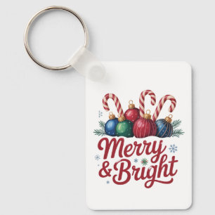 Merry & Bright Christmas Magic Schlüsselanhänger