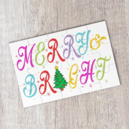 Merry & Bright farbenfrohe Weihnachtsbaume Festiva