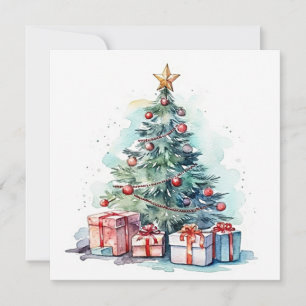 "Merry & Bright: Fröhliche Weihnachtsfeiern" Mitteilungskarte
