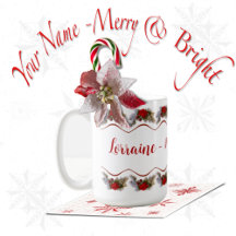 Merry & Bright Holiday Mug
