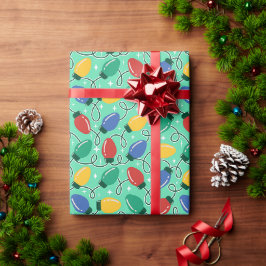 Merry & Bright Lights  Geschenkpapier