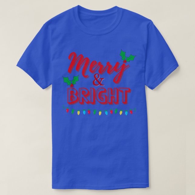 Merry Bright T-Shirt (Design vorne)