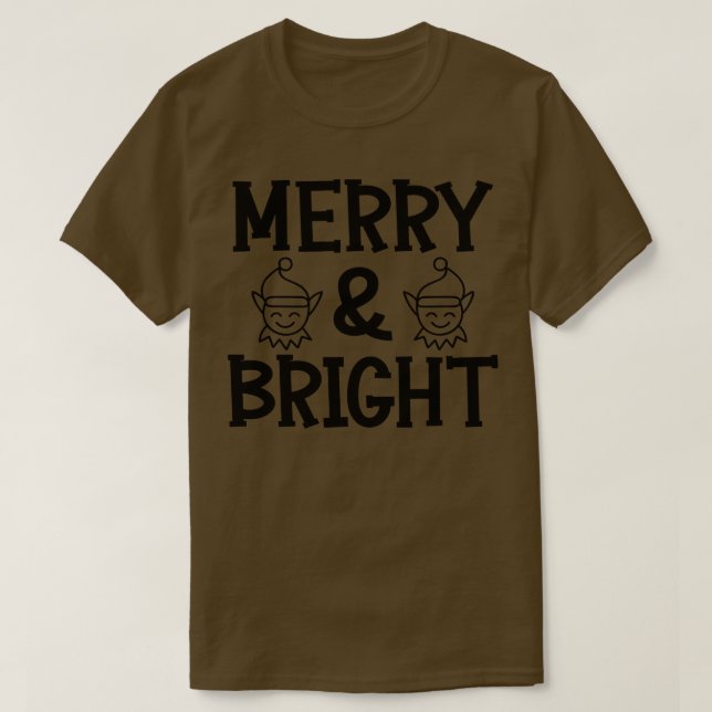 Merry Bright T-Shirt (Design vorne)