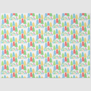 Merry & Bright Tissue Paper Seidenpapier