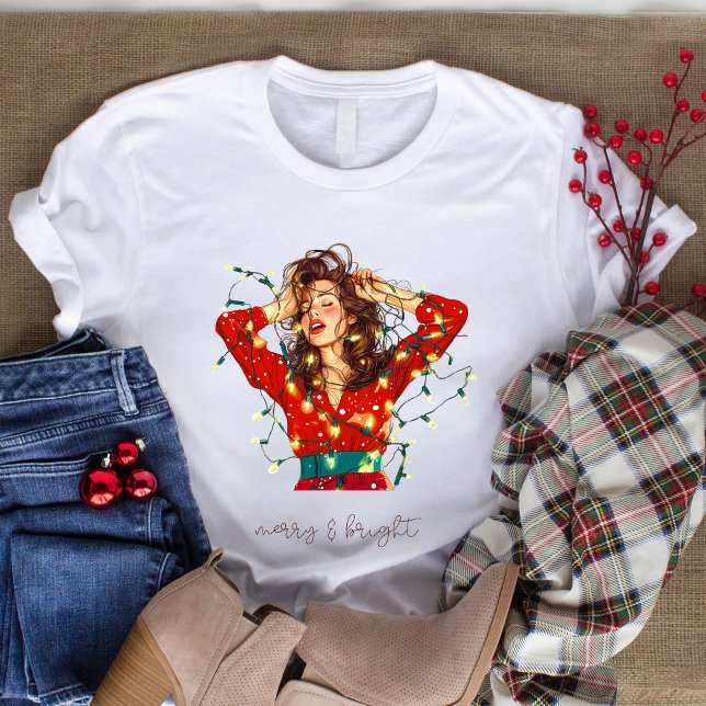Merry & Bright Tshirt (Von Creator hochgeladen)