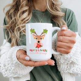 Merry & Bright (und ein bisschen sassy) Urlaub Kaffeetasse