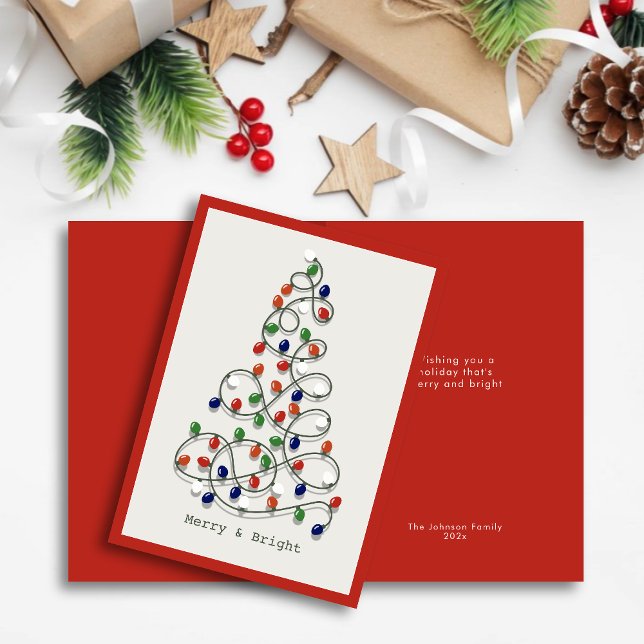 Merry & Bright Vintag Lights Rote Weihnachten (Von Creator hochgeladen)