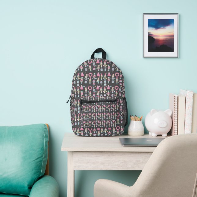 Merry & Bright Weihnachtsgeschenk Bedruckter Rucksack (InSitu)